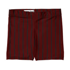 Bordeaux Noire Pinstripe Gym ShortsWomen's Gym ShortsProduct mockup3967332_9296