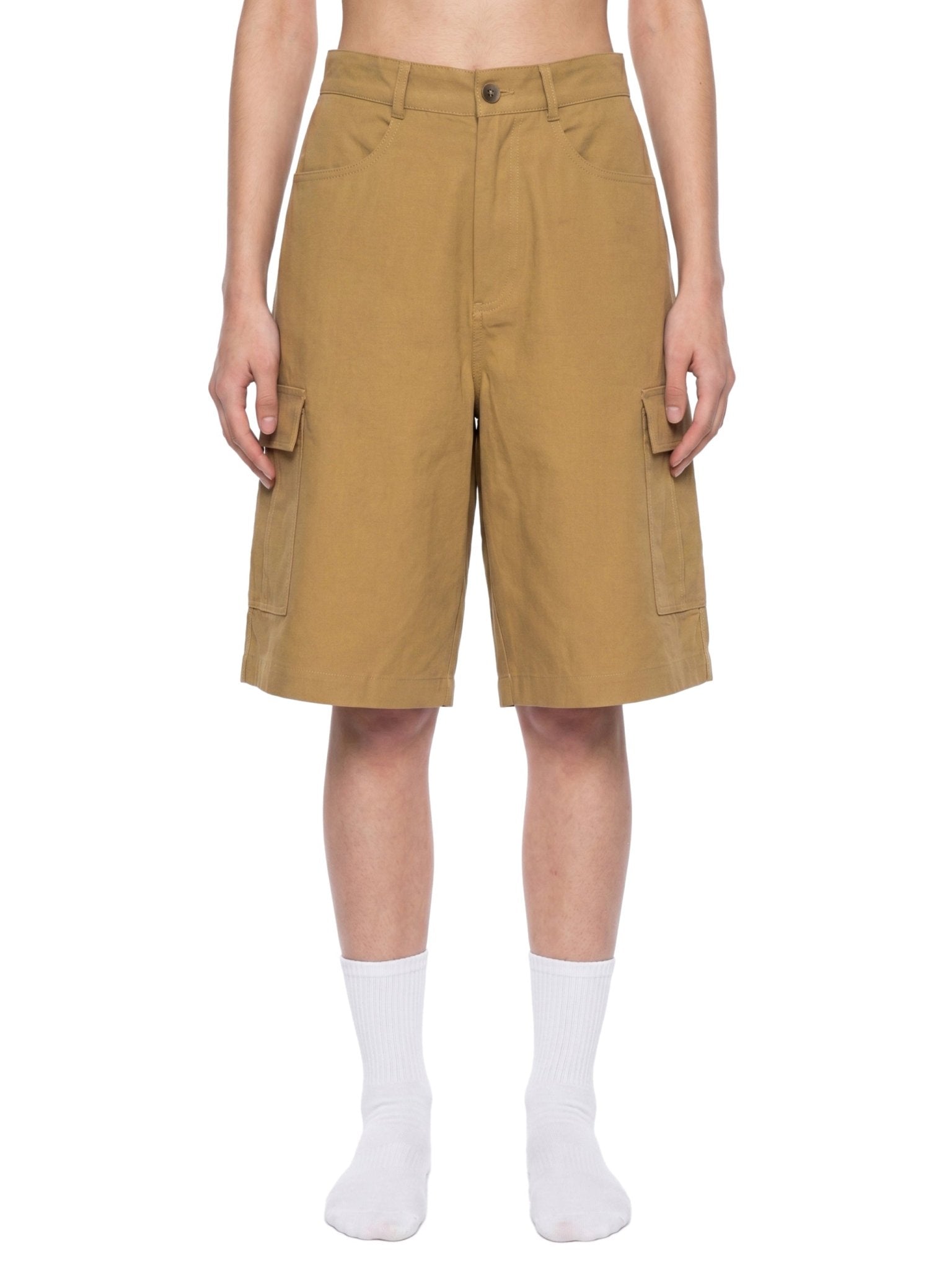 Brown Woven Cargo ShortsWoven Cargo ShortsBrown Woven Cargo Shorts260508PODPX1157001