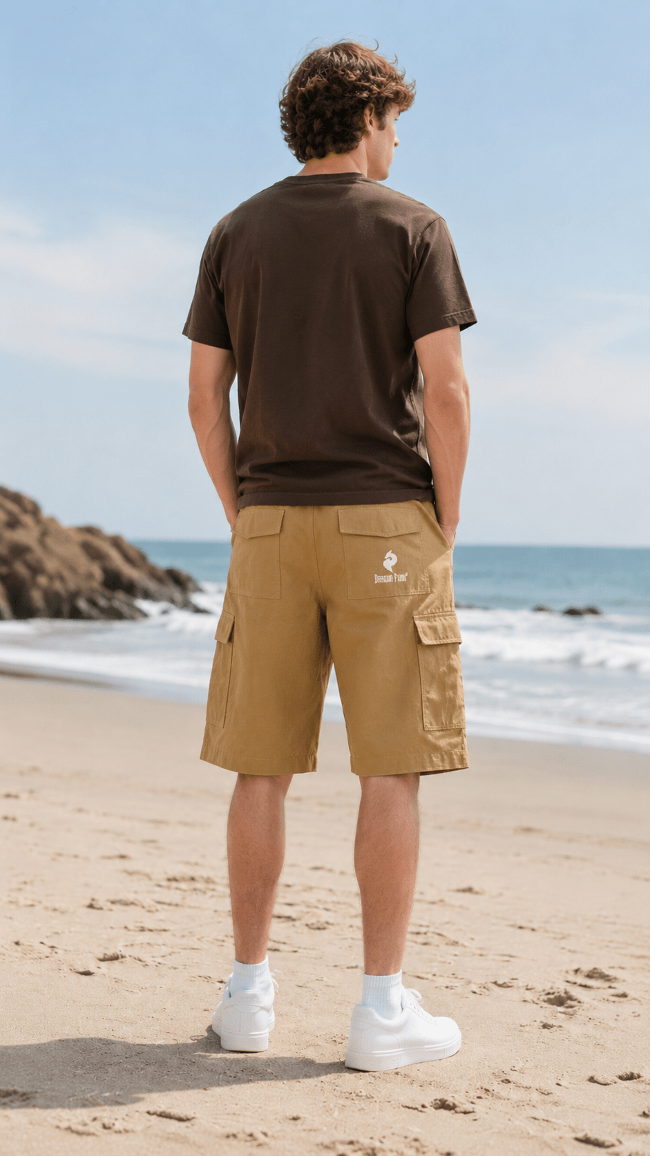 Brown Woven Cargo ShortsWoven Cargo ShortsBrown Woven Cargo Shorts260508PODPX1157001