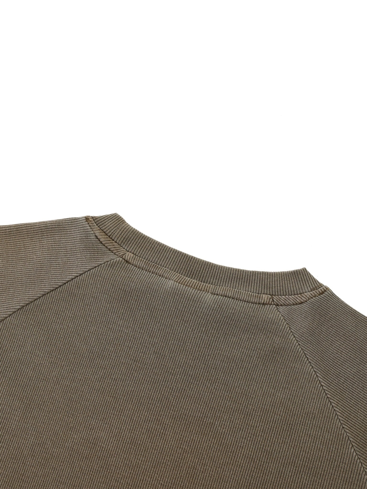 Coffee Dyed Washed Raglan Long Sleeve Slim T-ShirtDyed Washed Raglan Long Sleeve Slim T-ShirtCoffee Dyed Washed Raglan Long Sleeve Slim T-Shirt250921PODND1131001