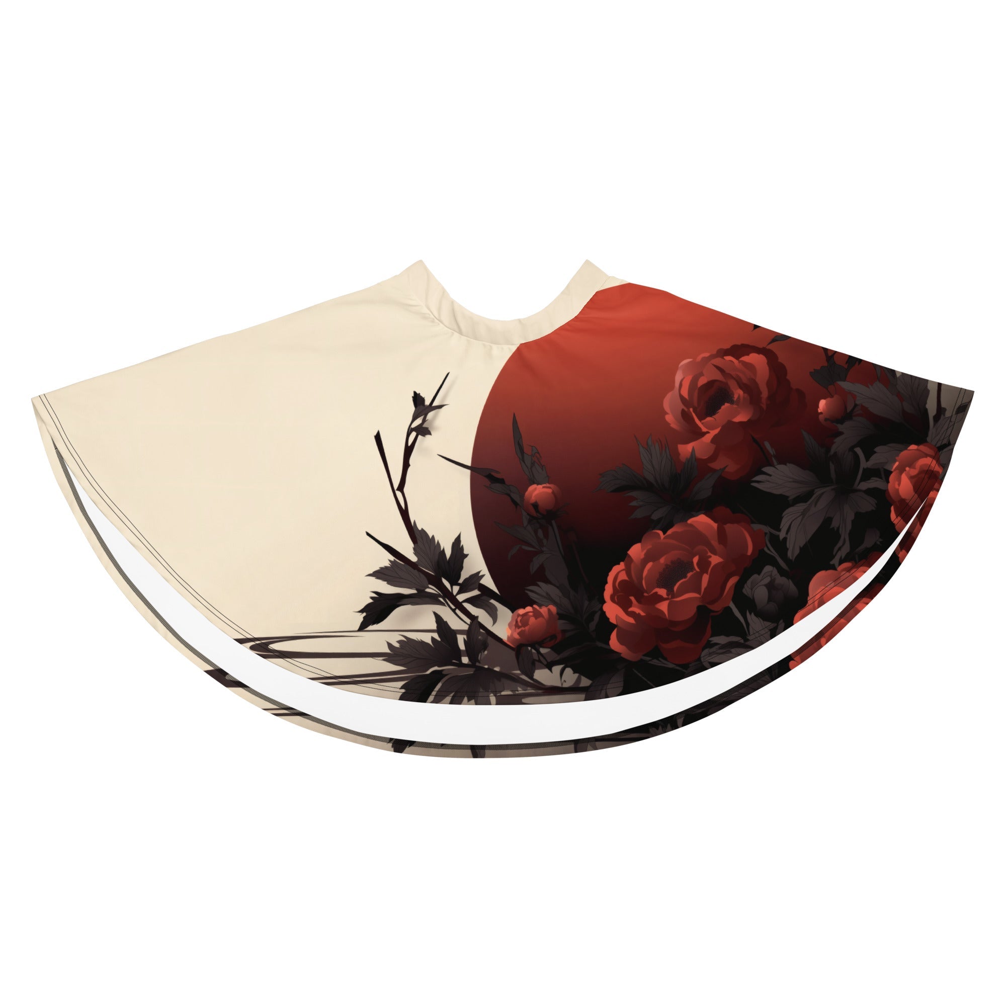 Crimson Eclipse Roses Skater SkirtSkater SkirtProduct mockup4128411_9606