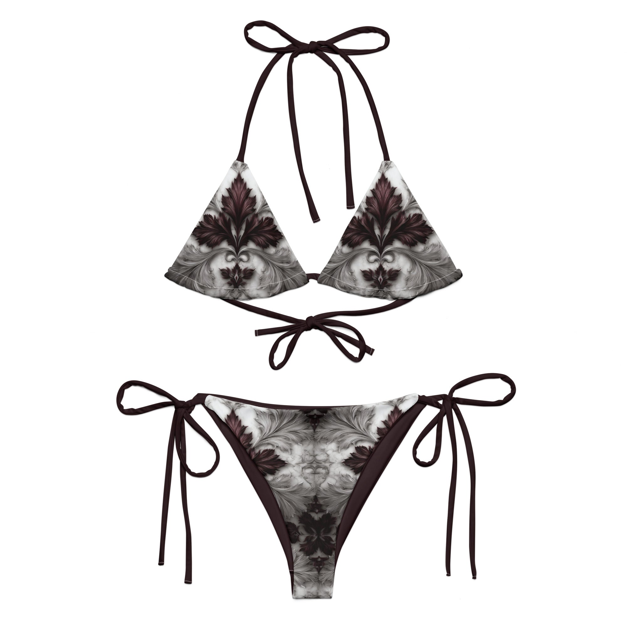 Crimson Halethorn Eco String BikiniEco String Bikini SetProduct mockup5130349_16553