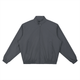 Dark Gray Stand Collar Bomber JacketDark Gray Stand Collar Bomber Jacket251024PODQX1038001