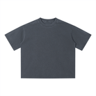 Dark Gray Vintage Wash Boxy T-ShirtVintage Wash Boxy T-ShirtDark Gray Vintage Wash Boxy T-Shirt260508PODPQ1524001
