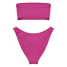 Deep Cerise Eco Bandeau BikiniEco Bandeau Bikini SetsProduct mockup9980767_22671