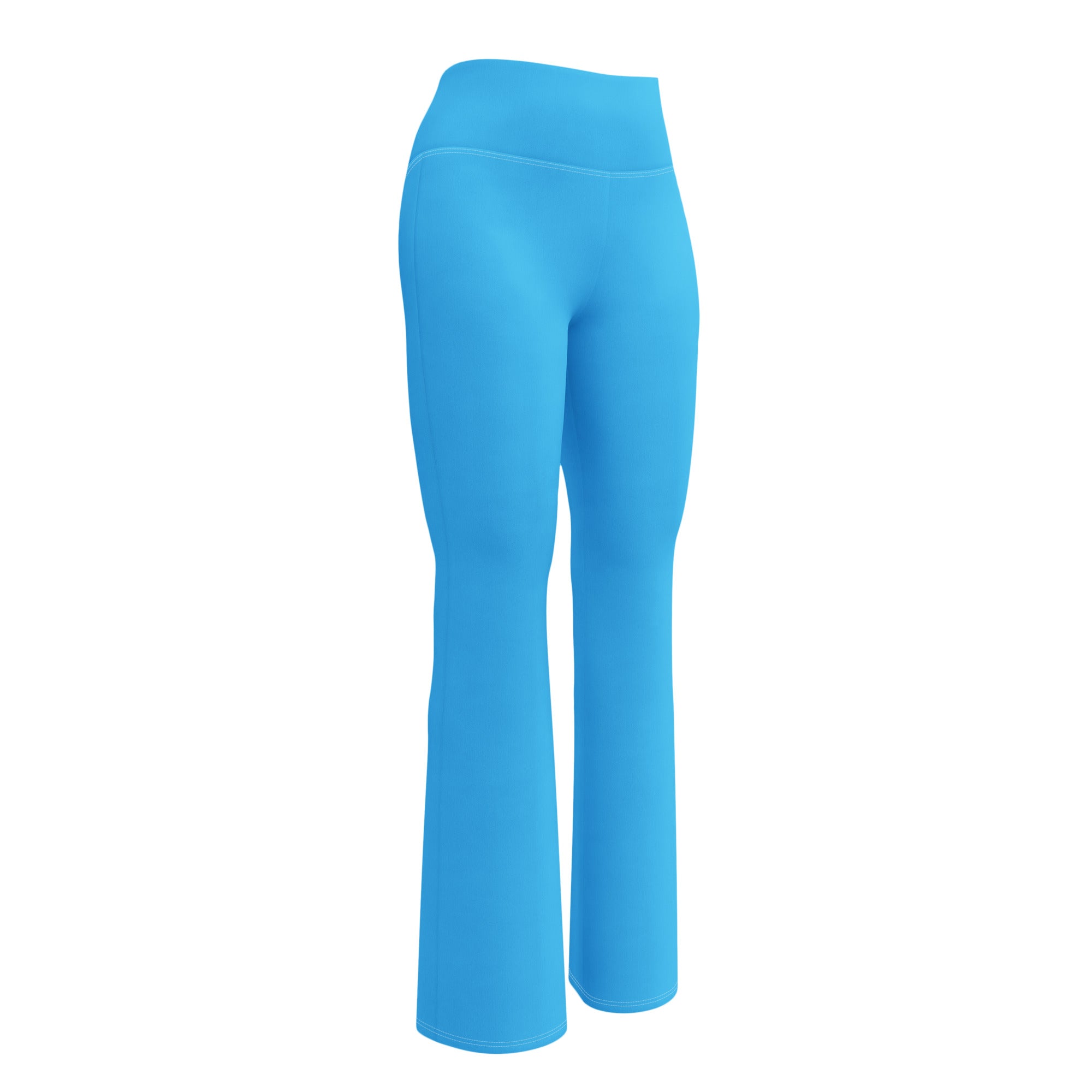 Deep Sky Blue Flare LeggingsFlare Leggings4582690_19331