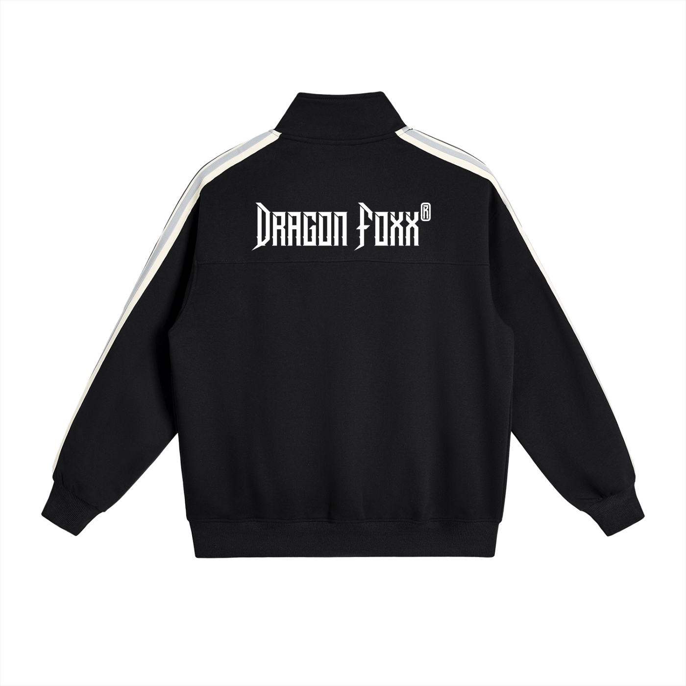 DF Black Contrast Side - Stripe Stand Collar JacketContrast Side - Stripe Stand Collar JacketDF Black Contrast Side - Stripe Stand Collar Jacket251005PODQX1574001