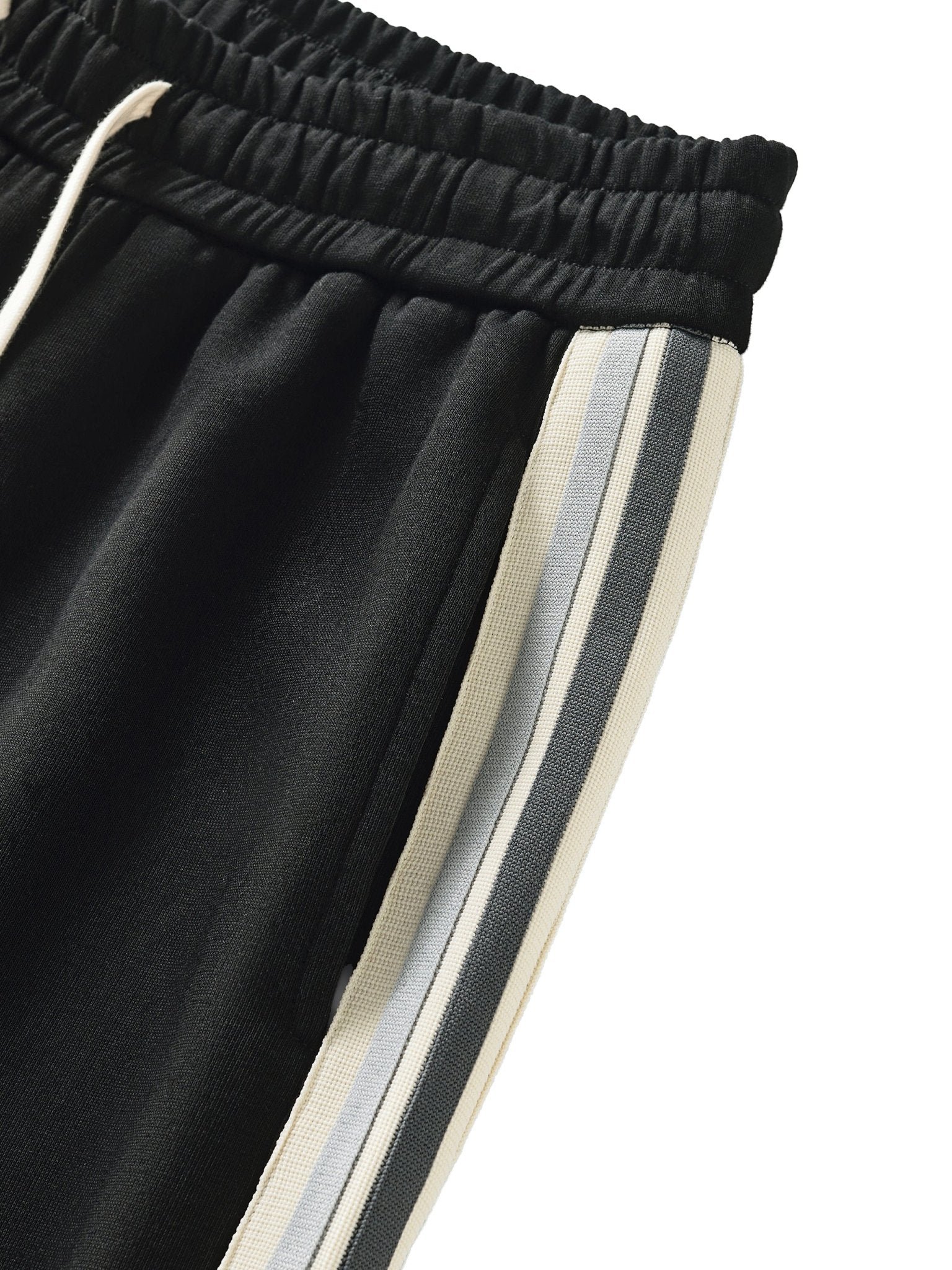 DF Black Contrast Side - Stripe Straight - Leg PantsContrast Side - Stripe Straight - Leg PantsDF Black Contrast Side - Stripe Straight - Leg Pants251005PODPX1320001