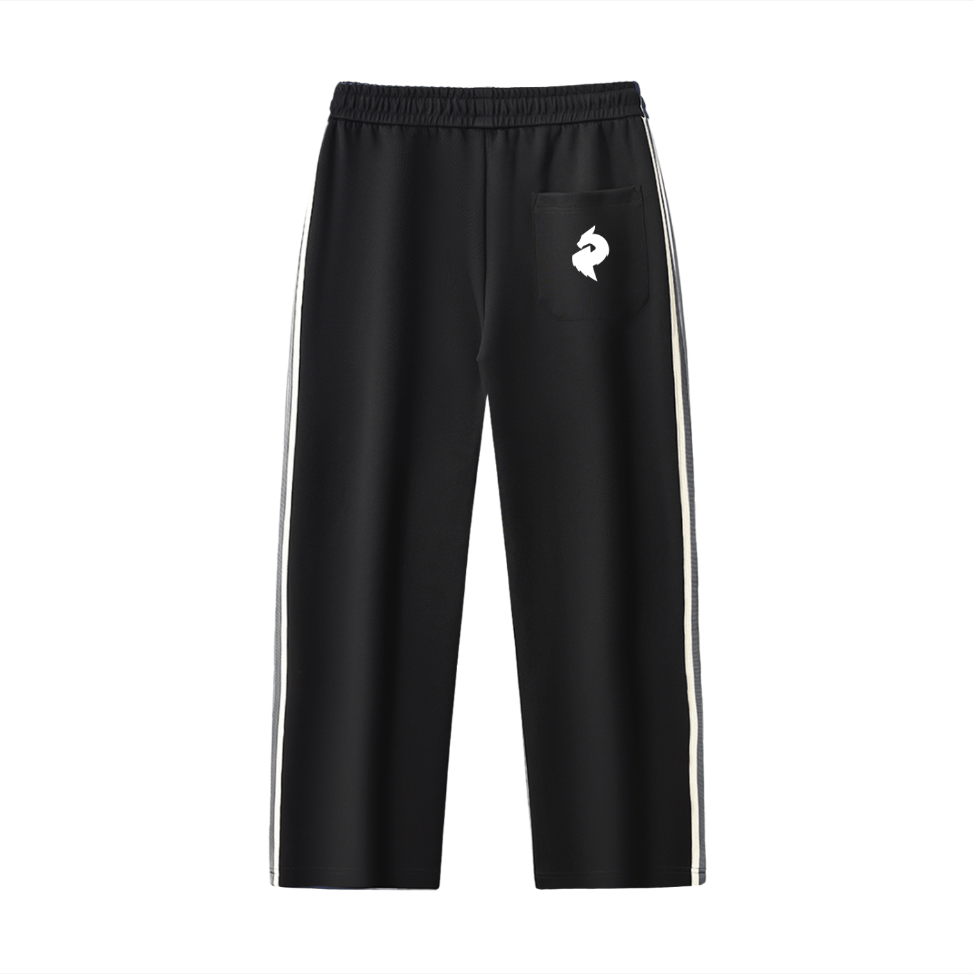 DF Black Contrast Side - Stripe Straight - Leg PantsContrast Side - Stripe Straight - Leg PantsDF Black Contrast Side - Stripe Straight - Leg Pants251005PODPX1320001