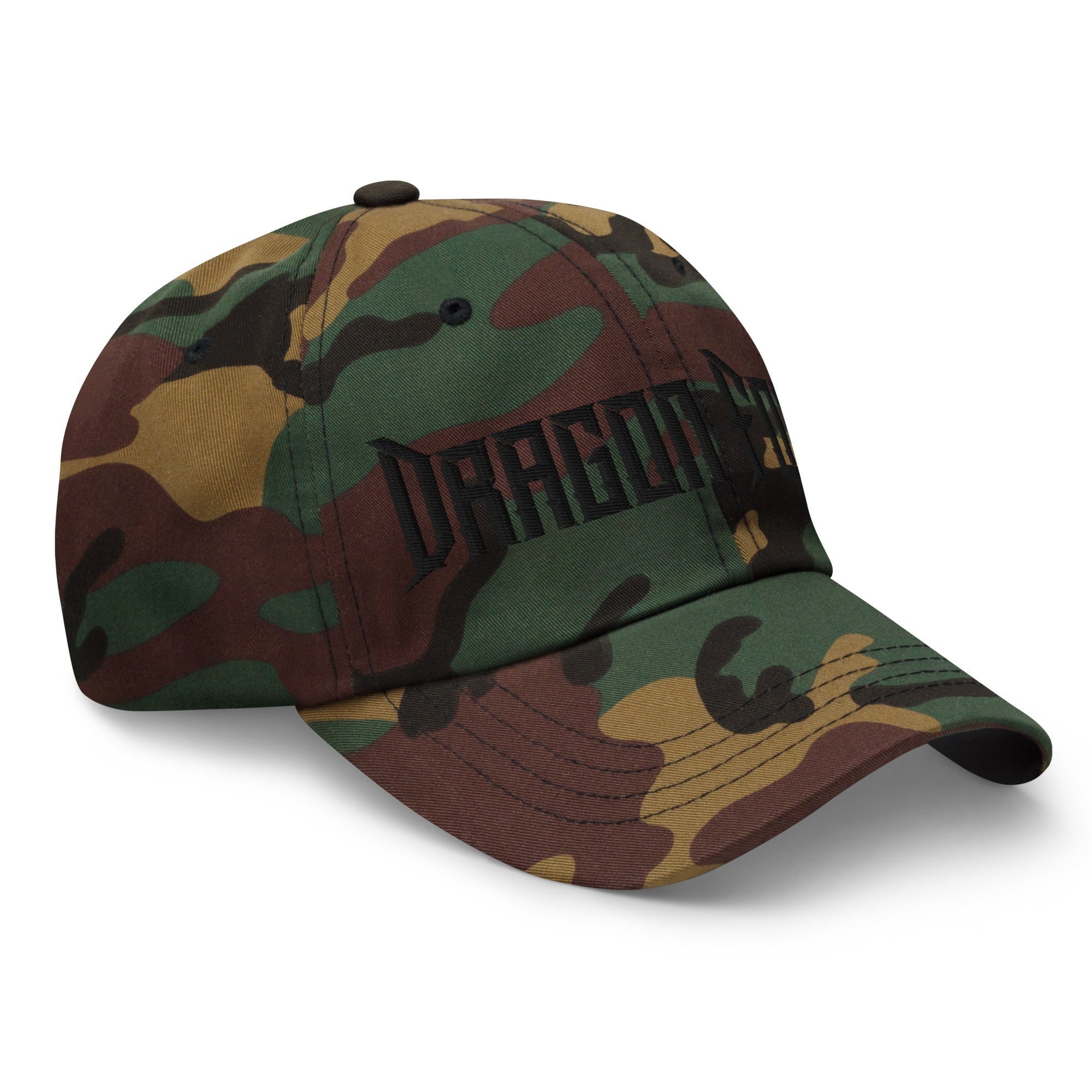 DF Black Navy Dark Grey or Green Camo Dad HatDad HatProduct mockup1957267_9794