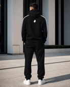 DF Black Side Stripe Drop - Shoulder HoodieSide Stripe Drop - Shoulder HoodieDF Black Side Stripe Drop - Shoulder Hoodie260425PODRB2172001