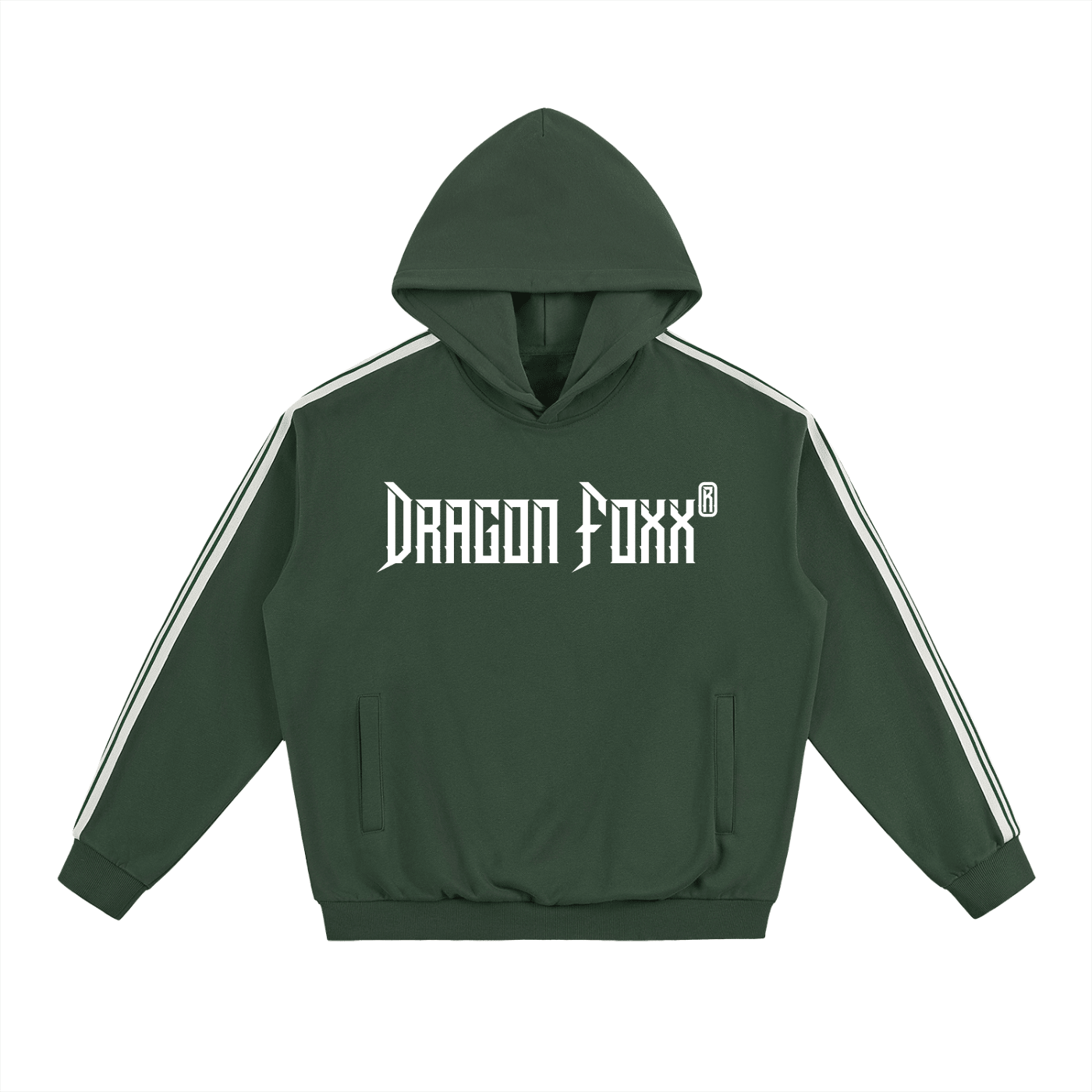 DF Blackish Green Side Stripe Drop - Shoulder HoodieSide Stripe Drop - Shoulder HoodieDF Blackish Green Side Stripe Drop - Shoulder Hoodie260425PODRB2211001