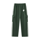 DF Blackish Green Side Stripe Straight - Leg PantsSide Stripe Straight - Leg PantsDF Blackish Green Side Stripe Straight - Leg Pants260424PODPX1813001