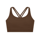 DF Brown Strappy Criss - Cross Sports BraCriss - Cross Sports BraDF Brown Strappy Criss - Cross Sports Bra260403PODBS1475001