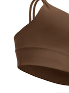 DF Brown Strappy Criss - Cross Sports BraCriss - Cross Sports BraDF Brown Strappy Criss - Cross Sports Bra260403PODBS1475001