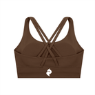 DF Brown Strappy Criss - Cross Sports BraCriss - Cross Sports BraDF Brown Strappy Criss - Cross Sports Bra260403PODBS1475001