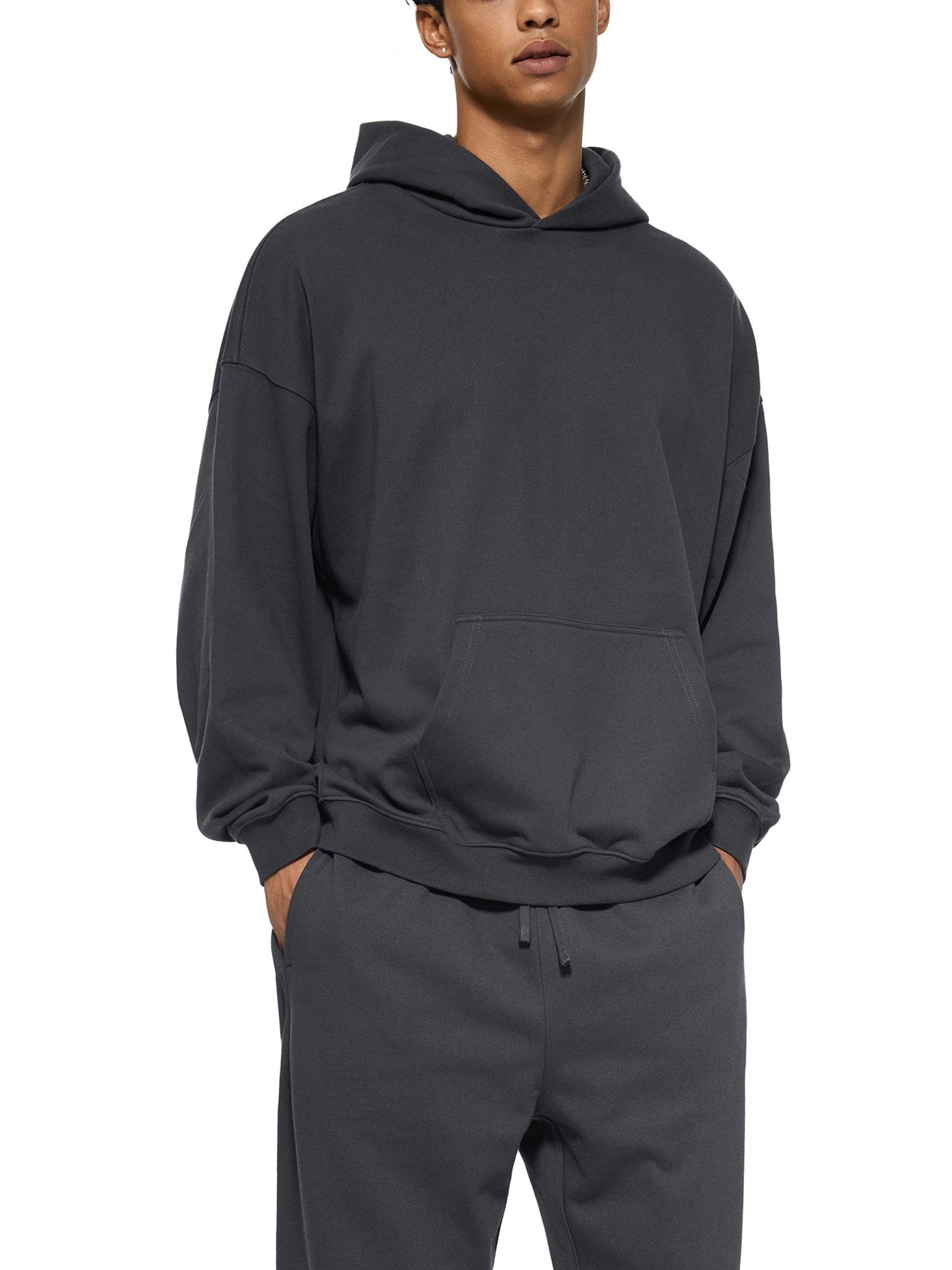 DF Dark Gray Essential Heavyweight HoodieEssential Heavyweight HoodieDF Dark Gray Essential Heavyweight Hoodie250926PODRB0743001