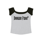 DF Flower Gray with Black Women's Color Block Raglan Baby T-ShirtColor Block Raglan Baby T-ShirtDF Flower Gray with Black Women's Color Block Raglan Baby T-Shirt260507PODAA1654001