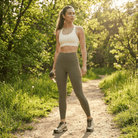 DF Gray Coffee High - Waisted Yoga LeggingsHigh - Waisted Yoga LeggingsDF Gray Coffee High - Waisted Yoga Leggings260329PODBK4233001