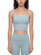 DF Haze Blue Spaghetti Strap Yoga Sports BraSpaghetti Strap Yoga Sports BraDF Haze Blue Spaghetti Strap Yoga Sports Bra260330PODAC0253001