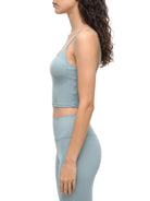 DF Haze Blue Spaghetti Strap Yoga Sports BraSpaghetti Strap Yoga Sports BraDF Haze Blue Spaghetti Strap Yoga Sports Bra260330PODAC0253001