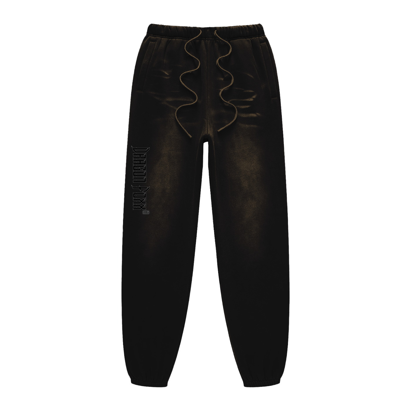 DF His or Hers Black Sunfade Fleeced SweatpantsHis or Hers Sunfade Fleeced SweatpantsDF His or Hers Black Sunfade Fleeced Sweatpants250831PODPX0569001