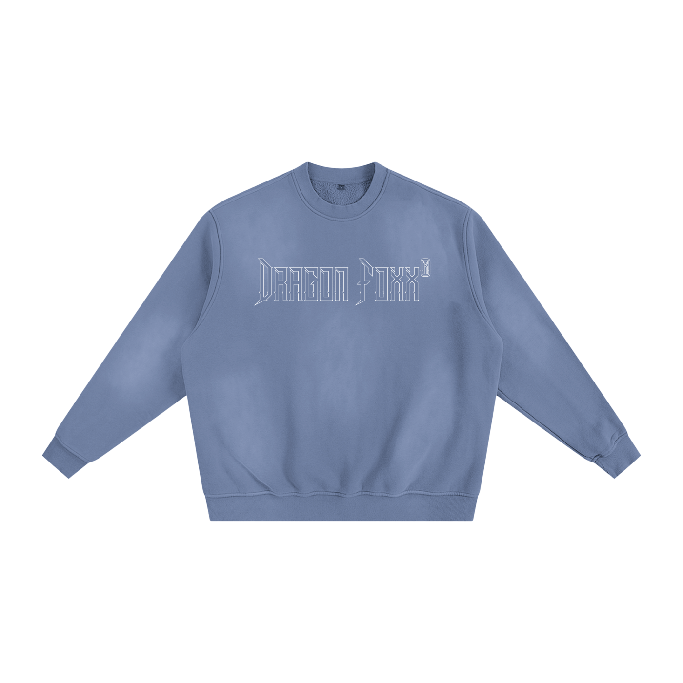 DF His or Hers Denim Blue Sunfade Fleeced SweatshirtSunfade Fleeced SweatshirtDF His or Hers Denim Blue Sunfade Fleeced Sweatshirt250831PODRA1962001
