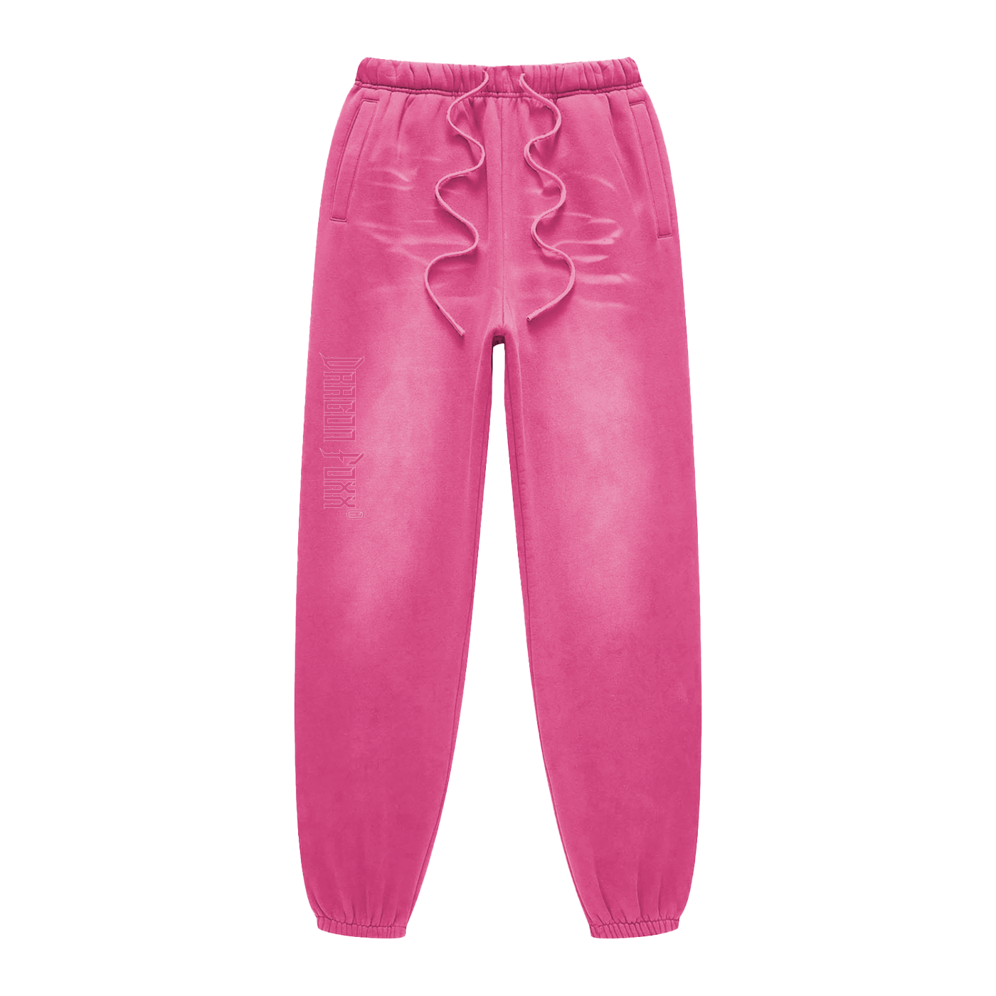 DF His or Hers Rose Pink Sunfade Fleeced SweatpantsHis or Hers Sunfade Fleeced SweatpantsDF His or Hers Rose Pink Sunfade Fleeced Sweatpants250829PODPX1013001