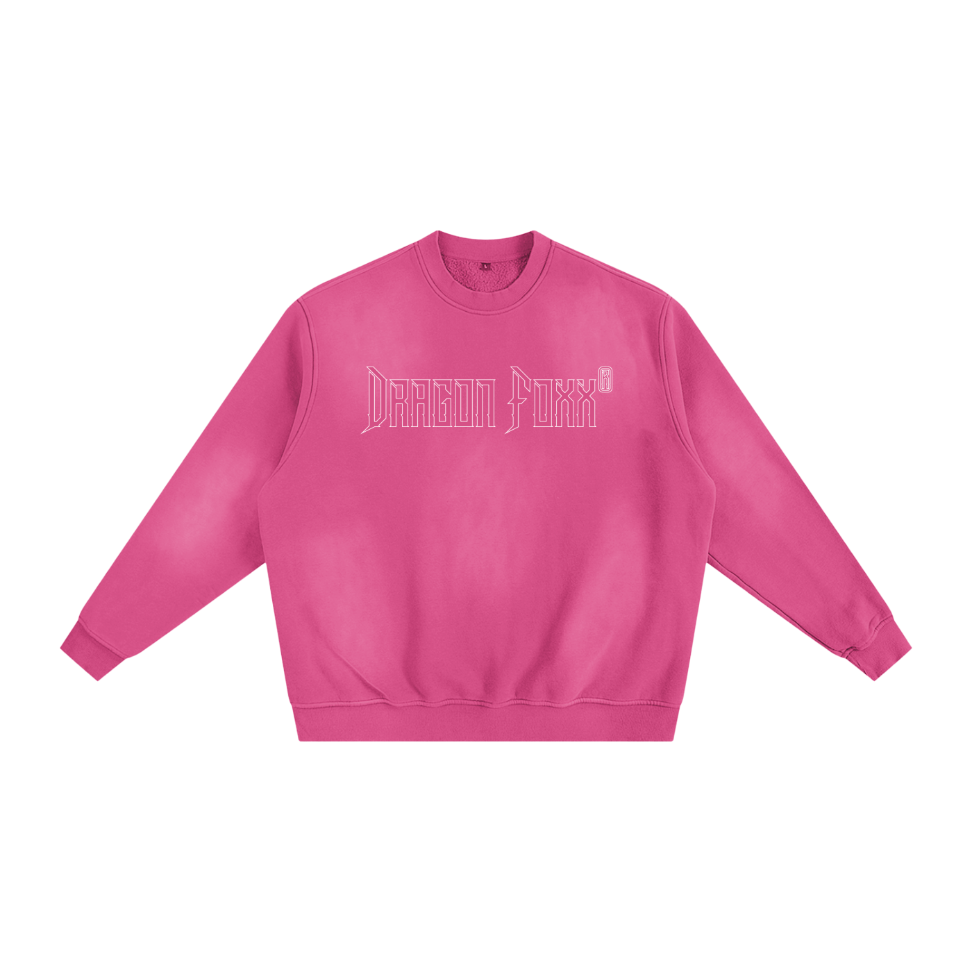 DF His or Hers Rose Pink Sunfade Fleeced SweatshirtSunfade Fleeced SweatshirtDF His or Hers Rose Pink Sunfade Fleeced Sweatshirt250831PODRA1914001
