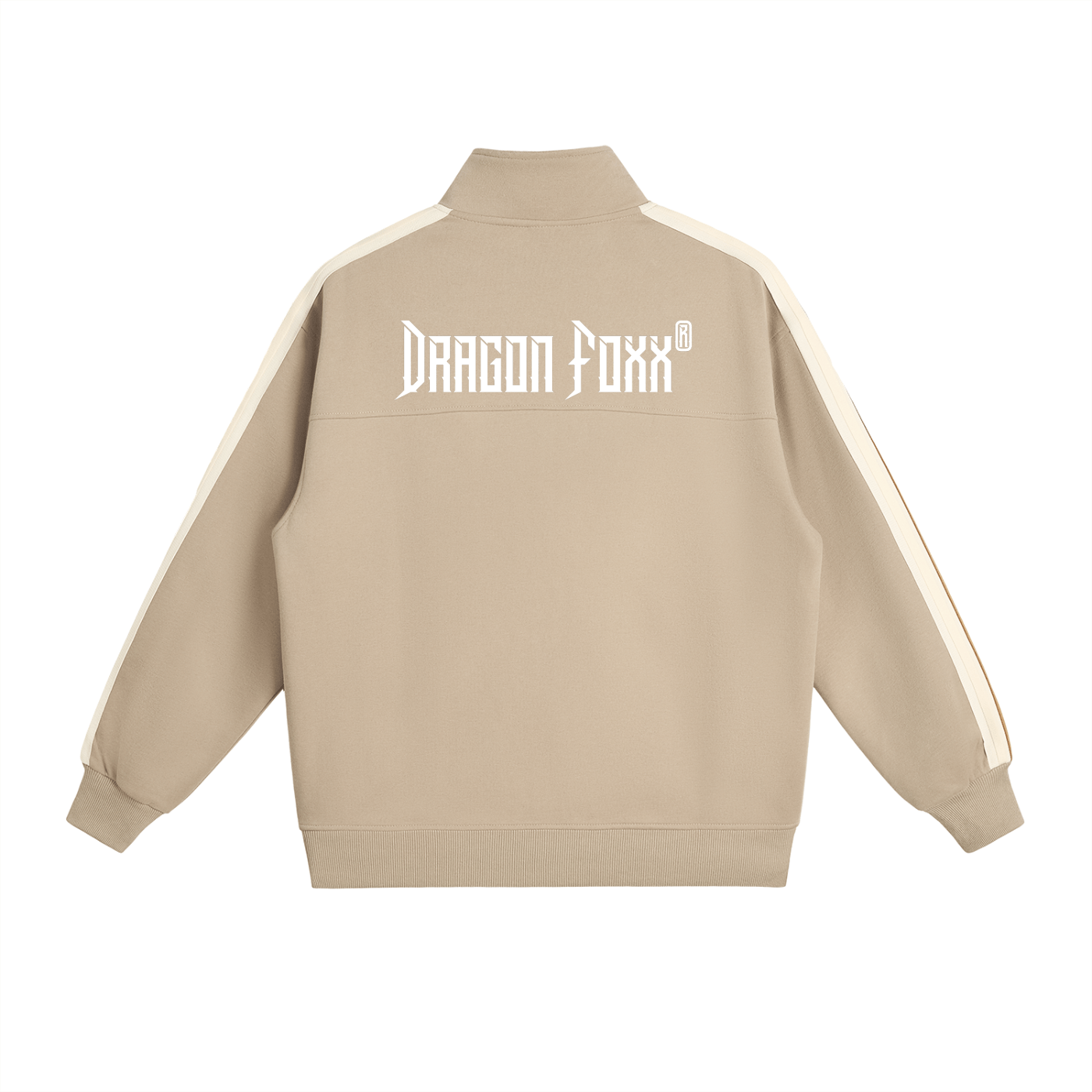 DF Khaki Contrast Side - Stripe Stand Collar JacketContrast Side - Stripe Stand Collar JacketDF Khaki Contrast Side - Stripe Stand Collar Jacket251008PODQX0926001