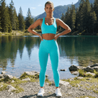 DF Lake Blue High - Waisted Yoga LeggingsHigh - Waisted Yoga LeggingsDF Lake Blue High - Waisted Yoga Leggings260329PODBK4222001