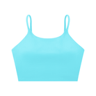 DF Lake Blue Spaghetti Strap Yoga Sports BraSpaghetti Strap Yoga Sports BraDF Lake Blue Spaghetti Strap Yoga Sports Bra260330PODAC0282001