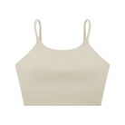 DF Light Gray Spaghetti Strap Yoga Sports BraSpaghetti Strap Yoga Sports BraDF Light Gray Spaghetti Strap Yoga Sports Bra260330PODAC0329001