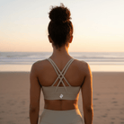 DF Light Gray Strappy Criss - Cross Sports BraCriss - Cross Sports BraDF Light Gray Strappy Criss - Cross Sports Bra260331PODBS0856001
