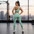 DF Light Green High - Waisted Yoga LeggingsHigh - Waisted Yoga LeggingsDF Light Green High - Waisted Yoga Leggings260329PODBK4185001
