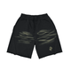 DF Men's Black Heavyweight Vintage Washed Tiger Stripes ShortsMen's Vintage Washed Tiger Stripes ShortsDF Men's Black Heavyweight Vintage Washed Tiger Stripes Shorts250808PODPW0516001