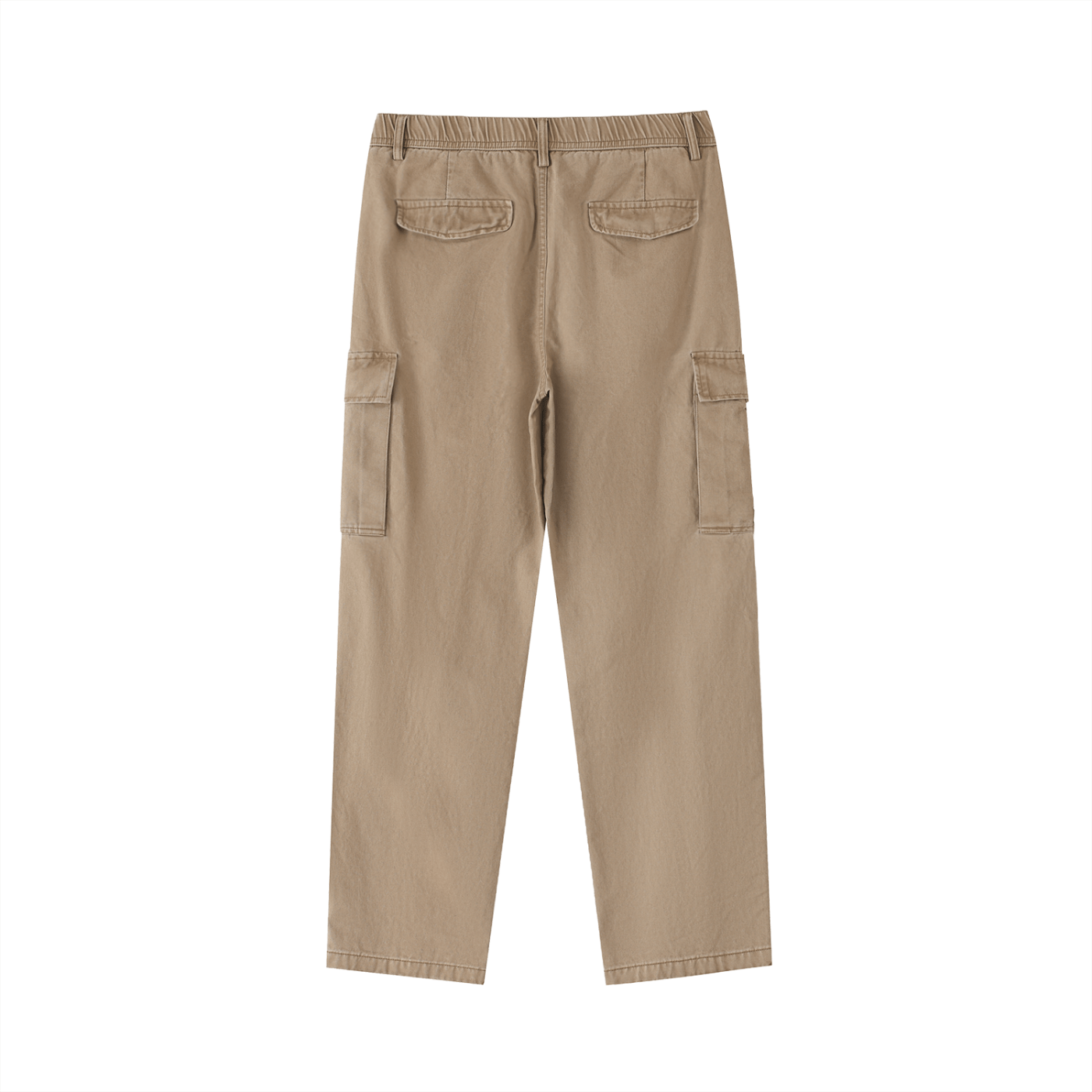 DF Men's Brown Cotton Elastic - Waist Cargo PantsMen's Cotton Elastic - Waist Cargo PantsDF Men's Brown Cotton Elastic - Waist Cargo Pants250912PODGF0793001