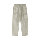 DF Men's Light Gray Cotton Elastic - Waist Cargo PantsMen's Cotton Elastic - Waist Cargo PantsDF Men's Light Gray Cotton Elastic - Waist Cargo Pants250912PODGF0615001