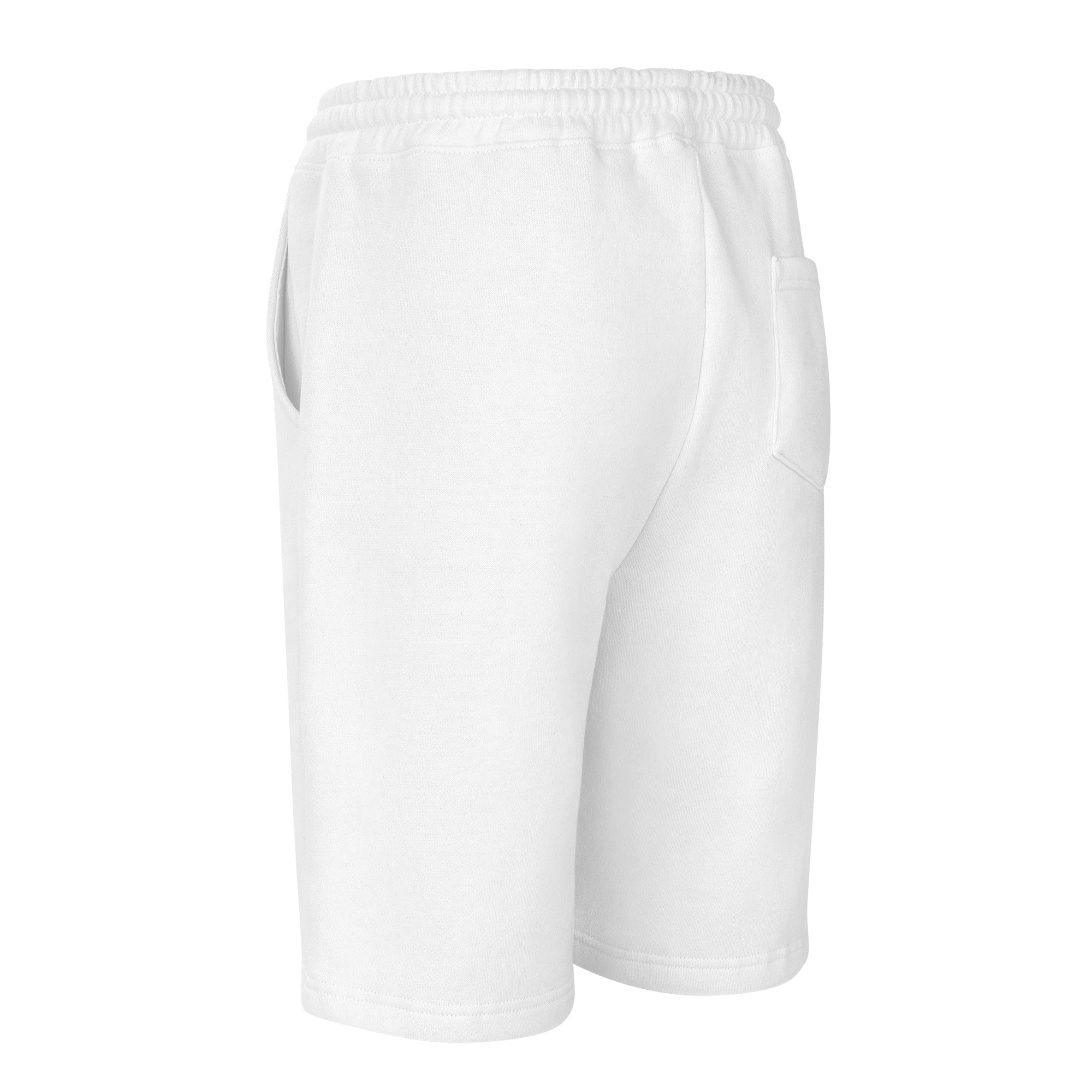 DF Men's White Fleece ShortsMen's Fleece ShortsProduct mockup5619849_12454