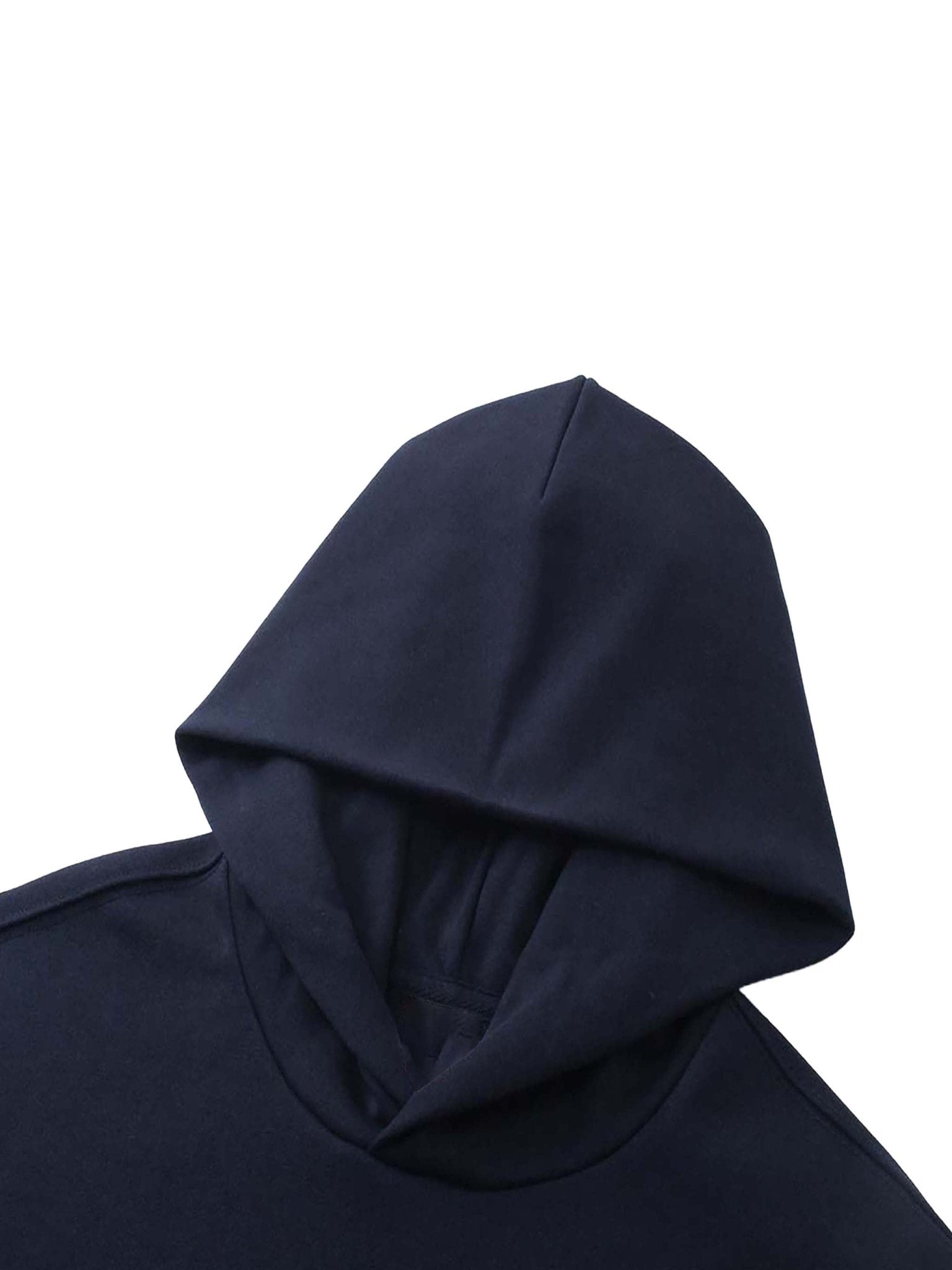 DF Navy Blue Essential Heavyweight HoodieEssential Heavyweight HoodieDF Navy Blue Essential Heavyweight Hoodie250927PODRB1064001