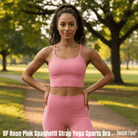 DF Rose Pink Spaghetti Strap Yoga Sports BraSpaghetti Strap Yoga Sports BraDF Rose Pink Spaghetti Strap Yoga Sports Bra260330PODAC0275001