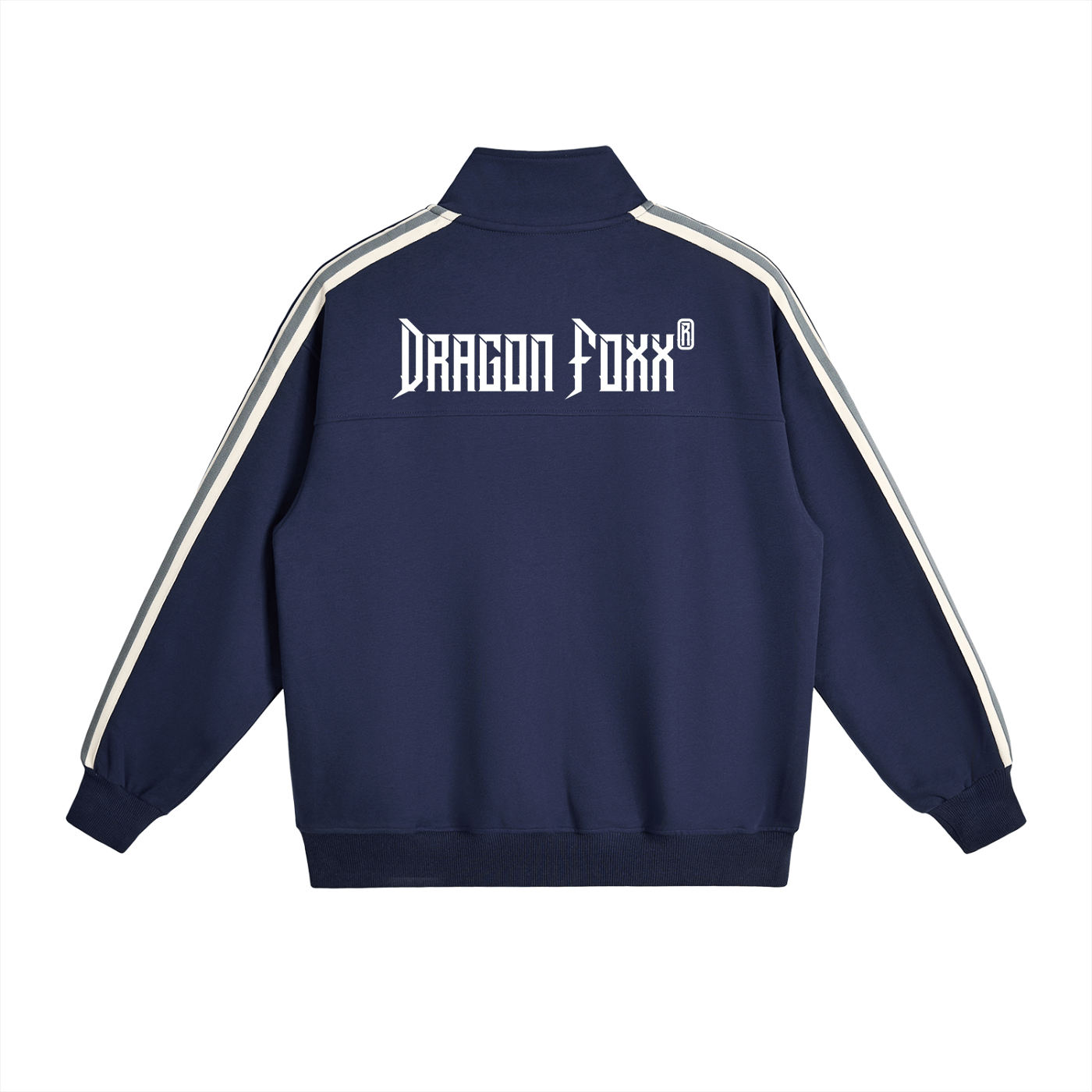 DF Royal Blue Contrast Side - Stripe Stand Collar JacketContrast Side - Stripe Stand Collar JacketDF Royal Blue Contrast Side - Stripe Stand Collar Jacket251009PODQX0986001