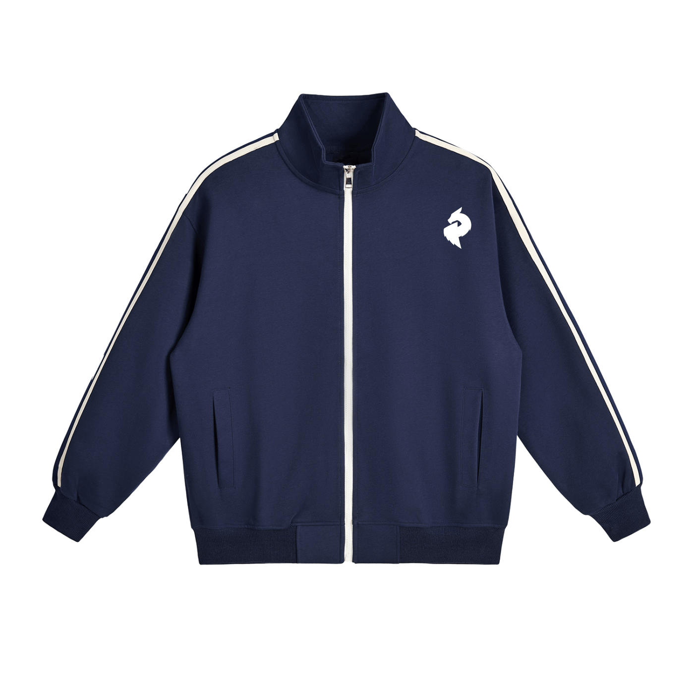 DF Royal Blue Contrast Side - Stripe Stand Collar JacketContrast Side - Stripe Stand Collar JacketDF Royal Blue Contrast Side - Stripe Stand Collar Jacket251009PODQX0986001