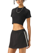 DF Taped Cooling Performance Crop TopTaped Cooling Performance Crop TopDF Taped Cooling Performance Crop Top250813PODAA0773001