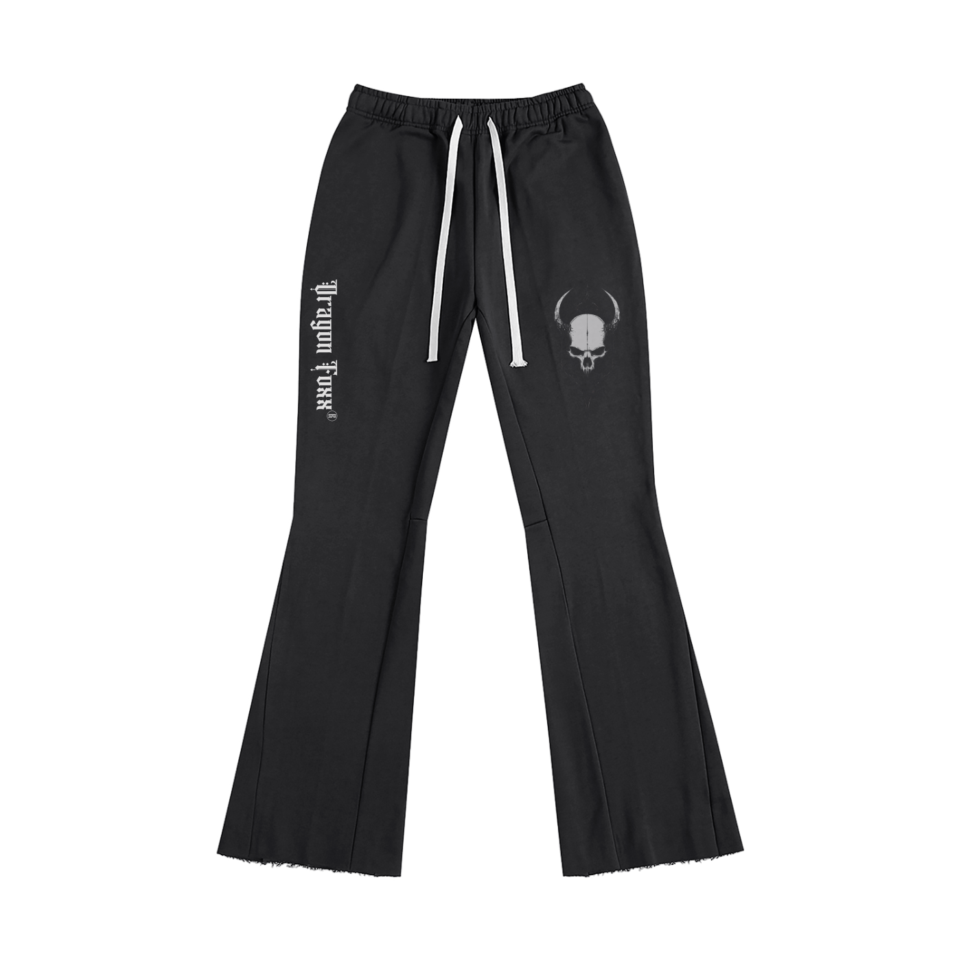 DF Vornyx Sigil Men's Black Flared SweatpantsMen's Flared SweatpantsDF Vornyx Sigil Men's Black Flared Sweatpants250805PODPX0801001
