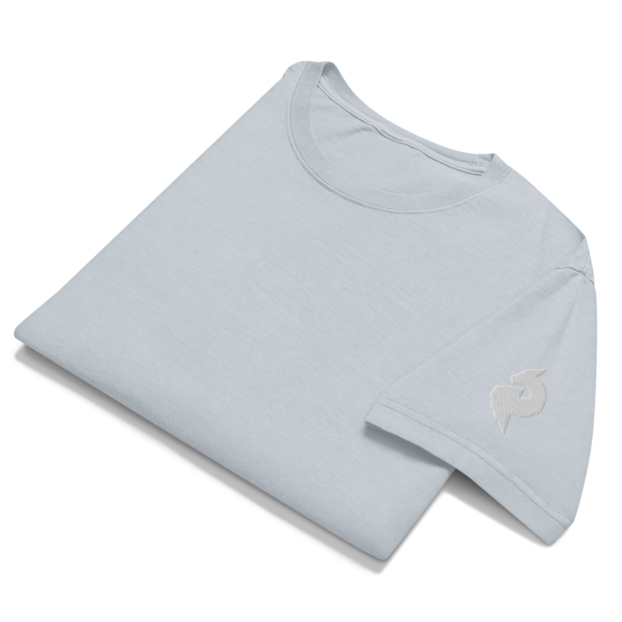 DF White Embroidered Unisex Oversized T-shirtsUnisex Oversized T-shirtsProduct mockup5835742_22735