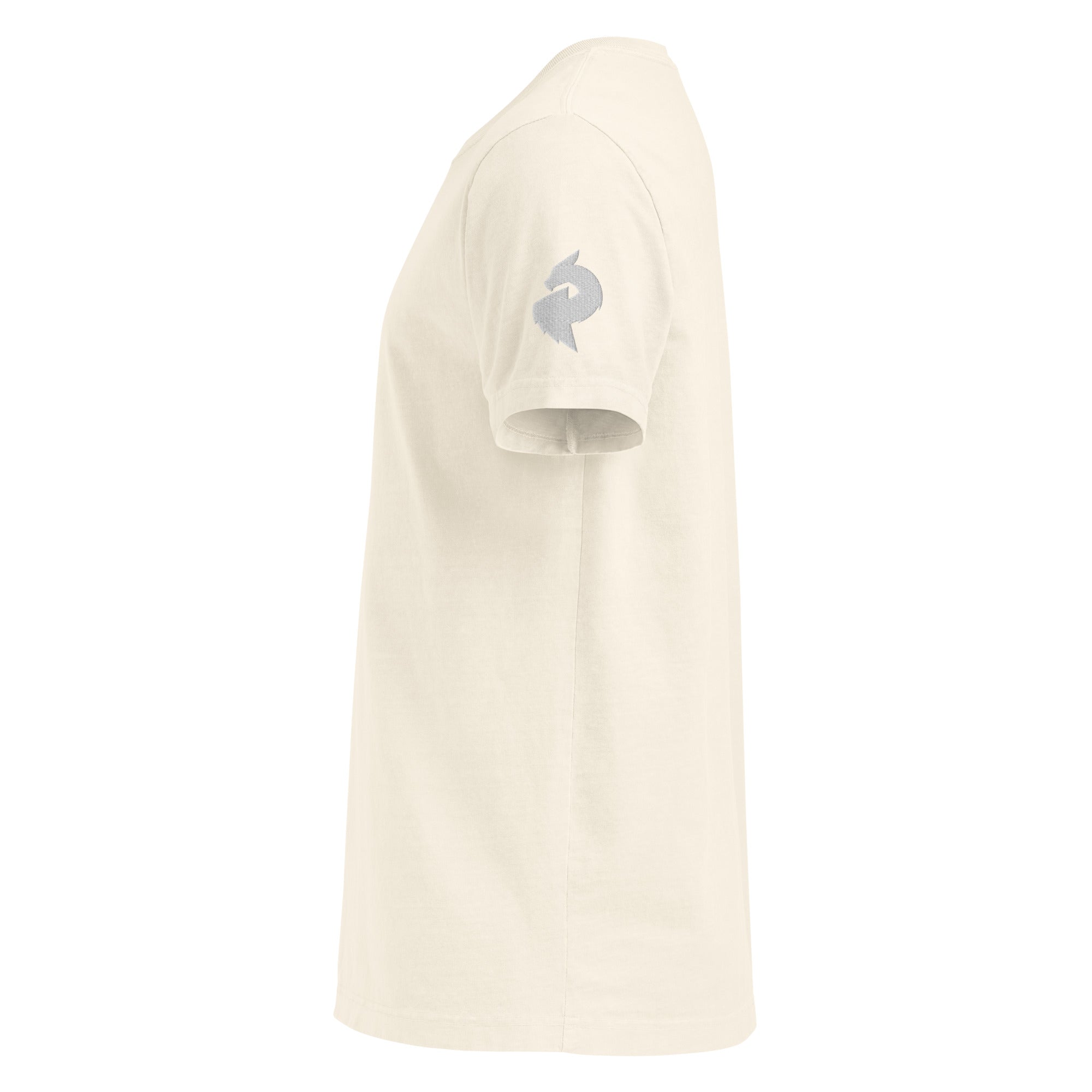 DF White Embroidered Unisex Oversized T-shirtsUnisex Oversized T-shirtsProduct mockup5835742_22735