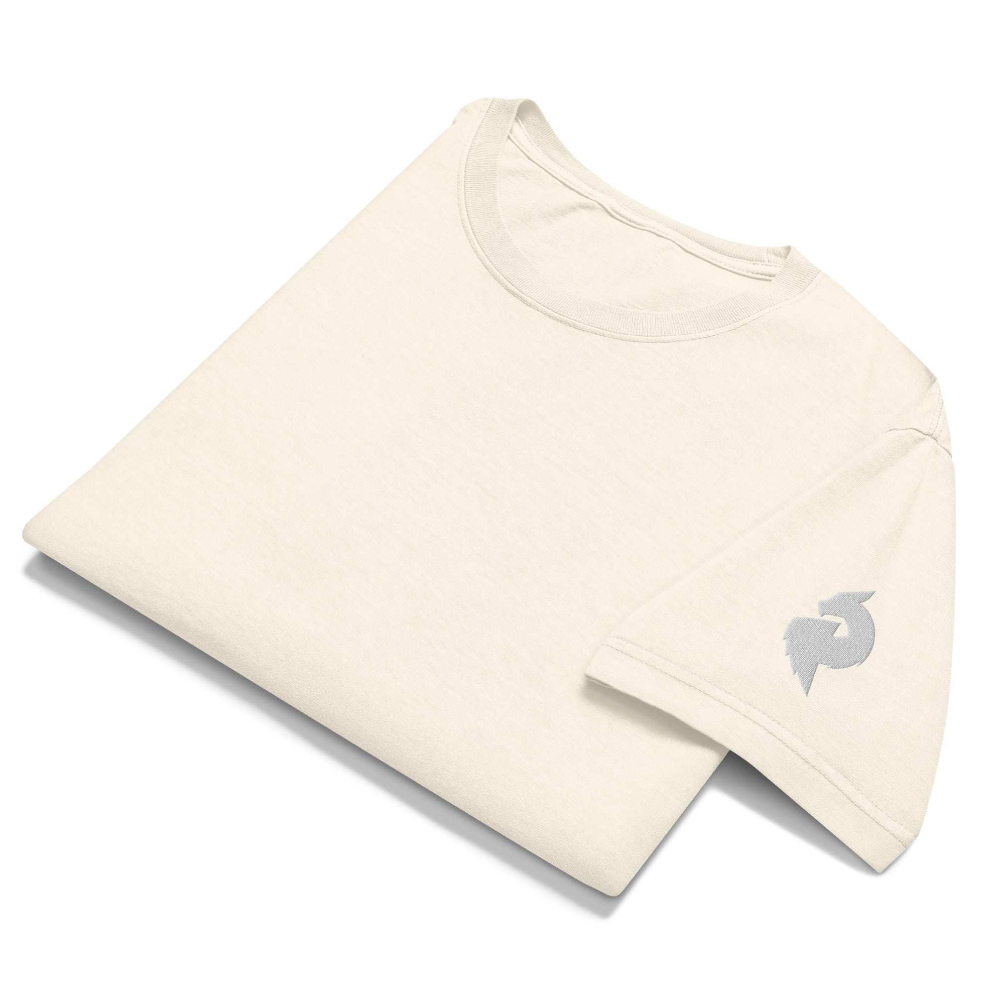 DF White Embroidered Unisex Oversized T-shirtsUnisex Oversized T-shirtsProduct mockup5835742_22735