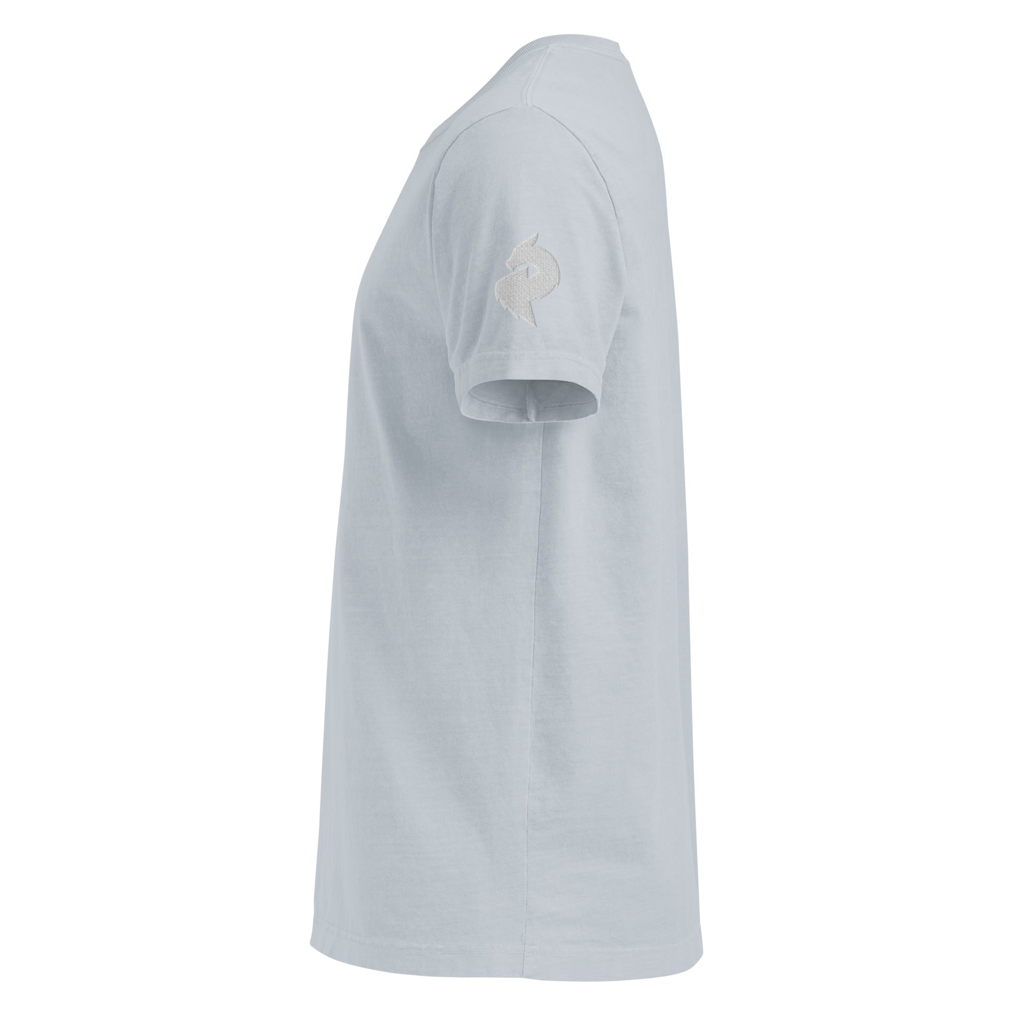 DF White Embroidered Unisex Oversized T-shirtsUnisex Oversized T-shirtsProduct mockup5835742_22770