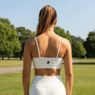 DF White Spaghetti Strap Yoga Sports BraSpaghetti Strap Yoga Sports BraDF White Spaghetti Strap Yoga Sports Bra260330PODAC0217001